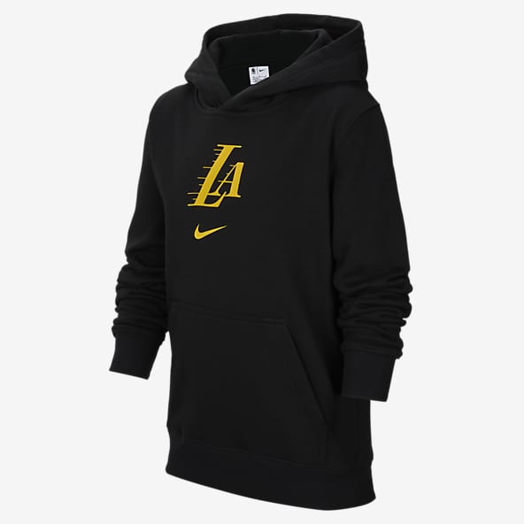 Black and yellow lakers hoodie best sale
